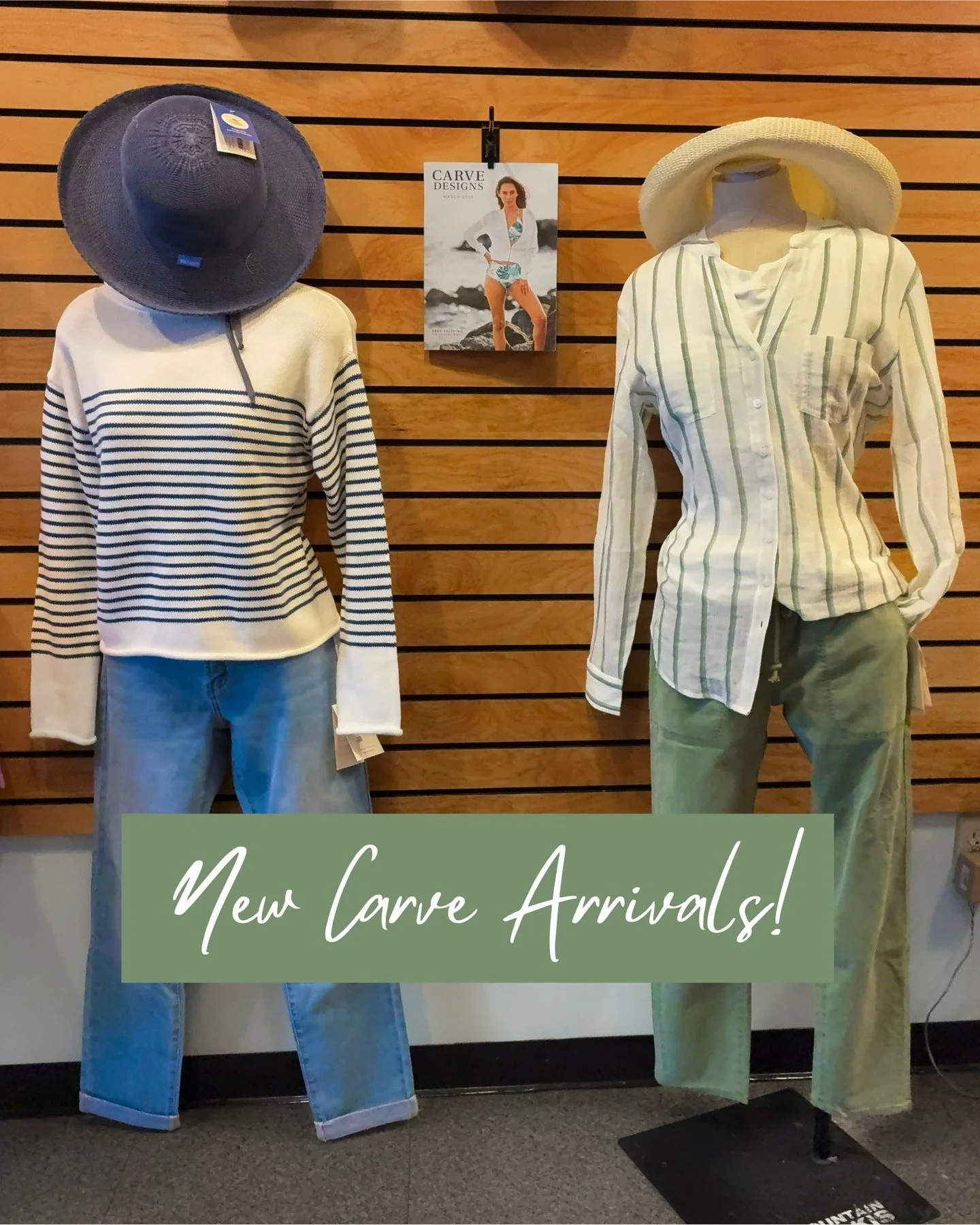 New Carve women's clothes have arrived in store! Why pay for shipping when you can shop local? (Plus, it's faster 😉)

Come down to Marblehead Outfitters and get your spring on! 💐🌹🌸

#shoplocal #marblehead #smallbusiness