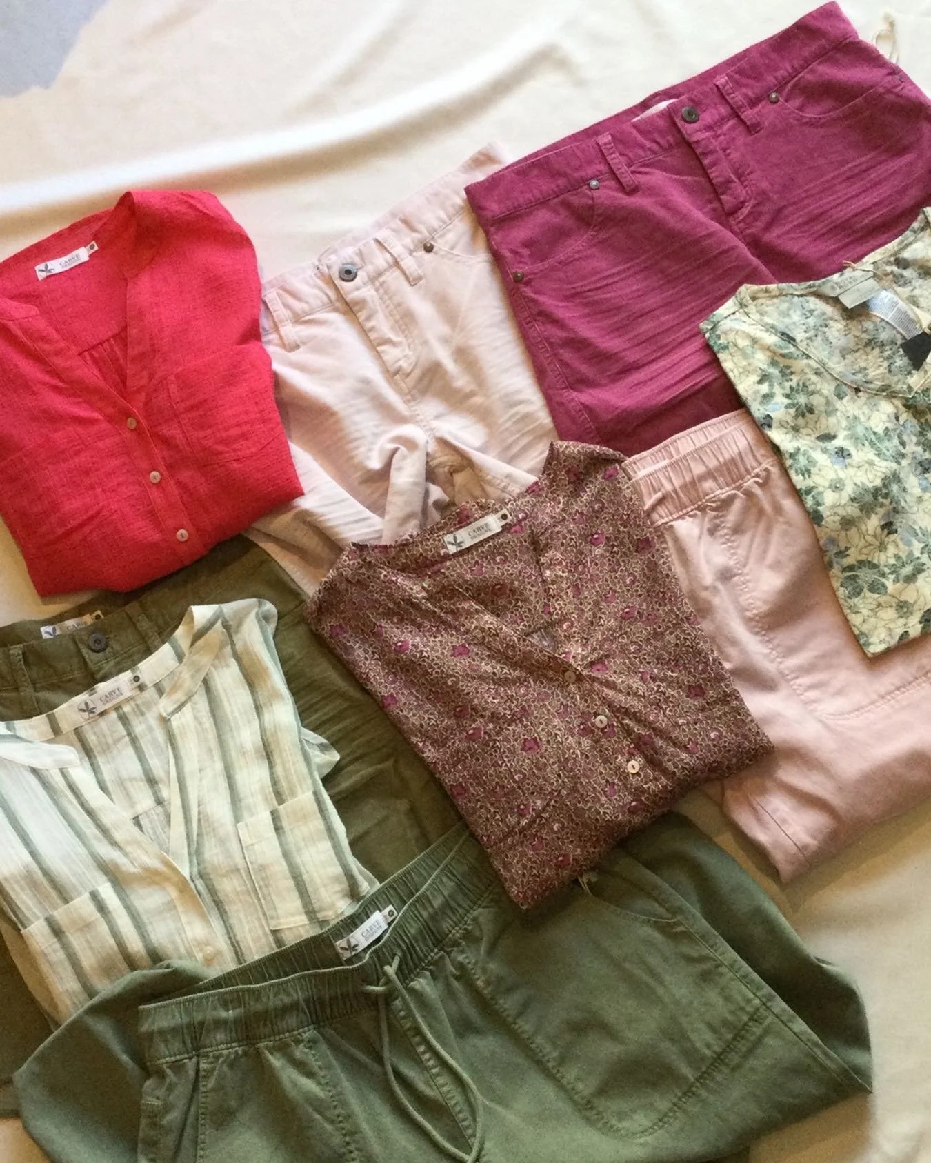 Just in time for Vacation! 
  #springtime #shoplocal #royalrobbins #carvedesigns