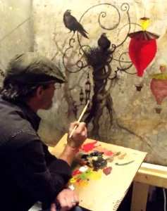 Rick’s paintings