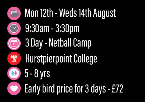 *Early bird price only available up until Friday 27th June 2019, £30 a day after that - Pick clothing sizes in booking form.