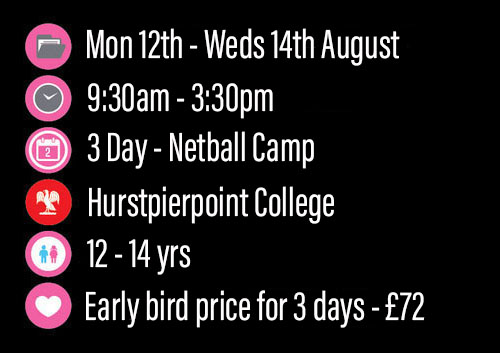 *Early bird price only available up until Friday 27th June 2019, £30 a day after that - Pick clothing sizes in booking form.