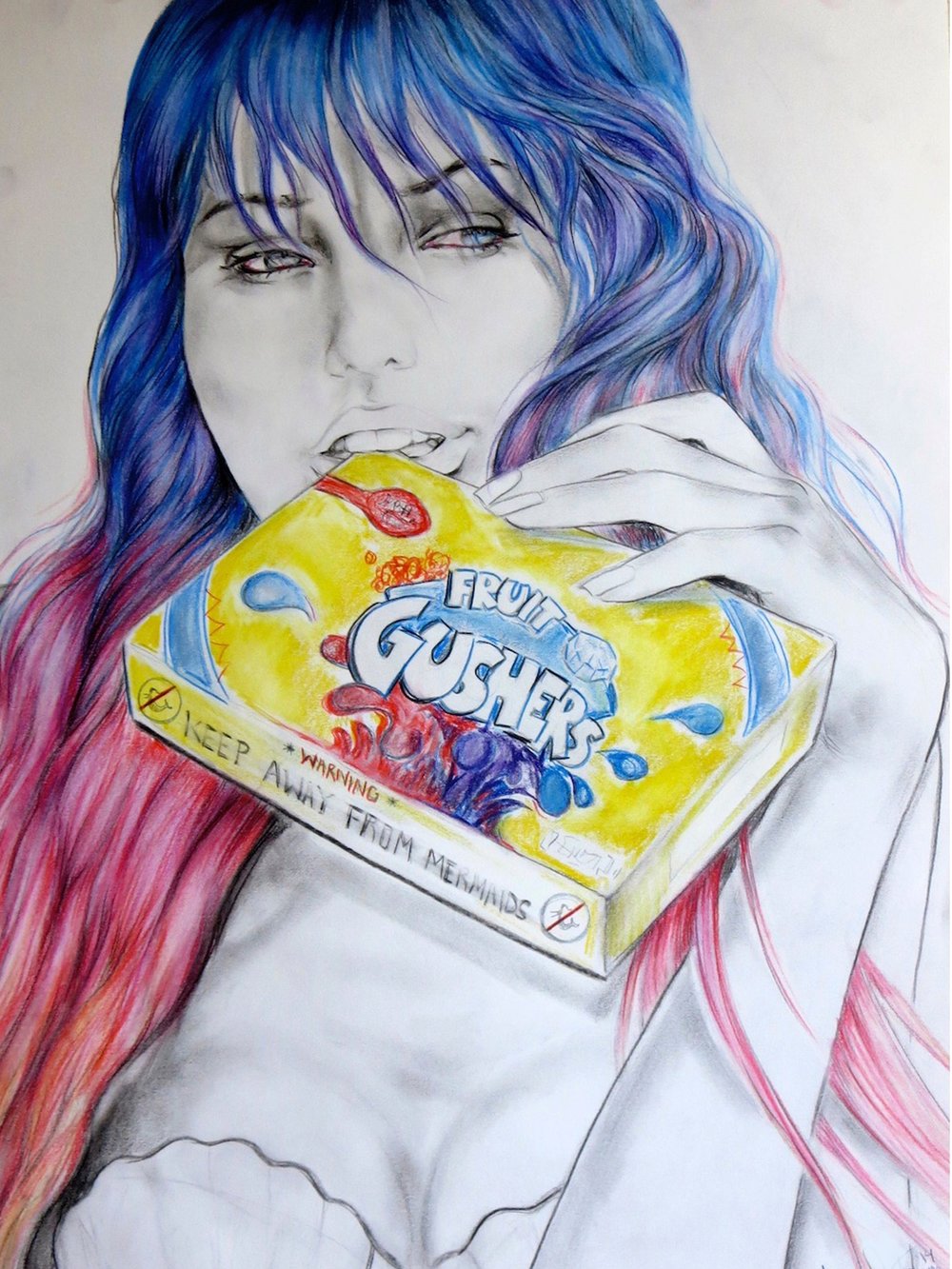Paintings & Drawings collage art by Whitney L Anderson