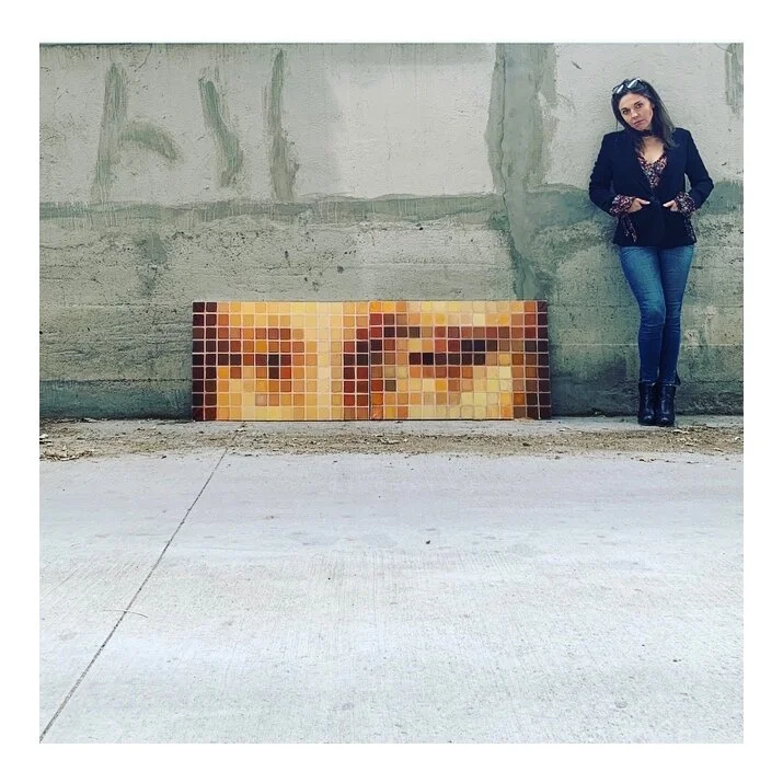 MONA LISA  2021  oil on canvas 30X80” For full collection, press here