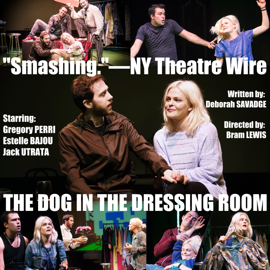 Dog in the Dressing Room Poster with Review.png