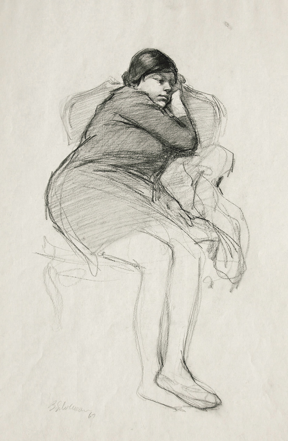 Woman Dozing 1967