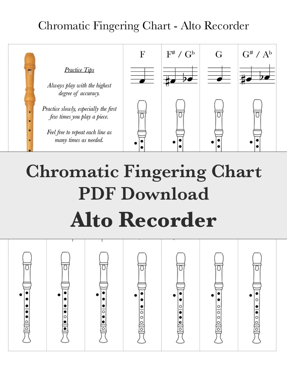 recorder notes recorder notes