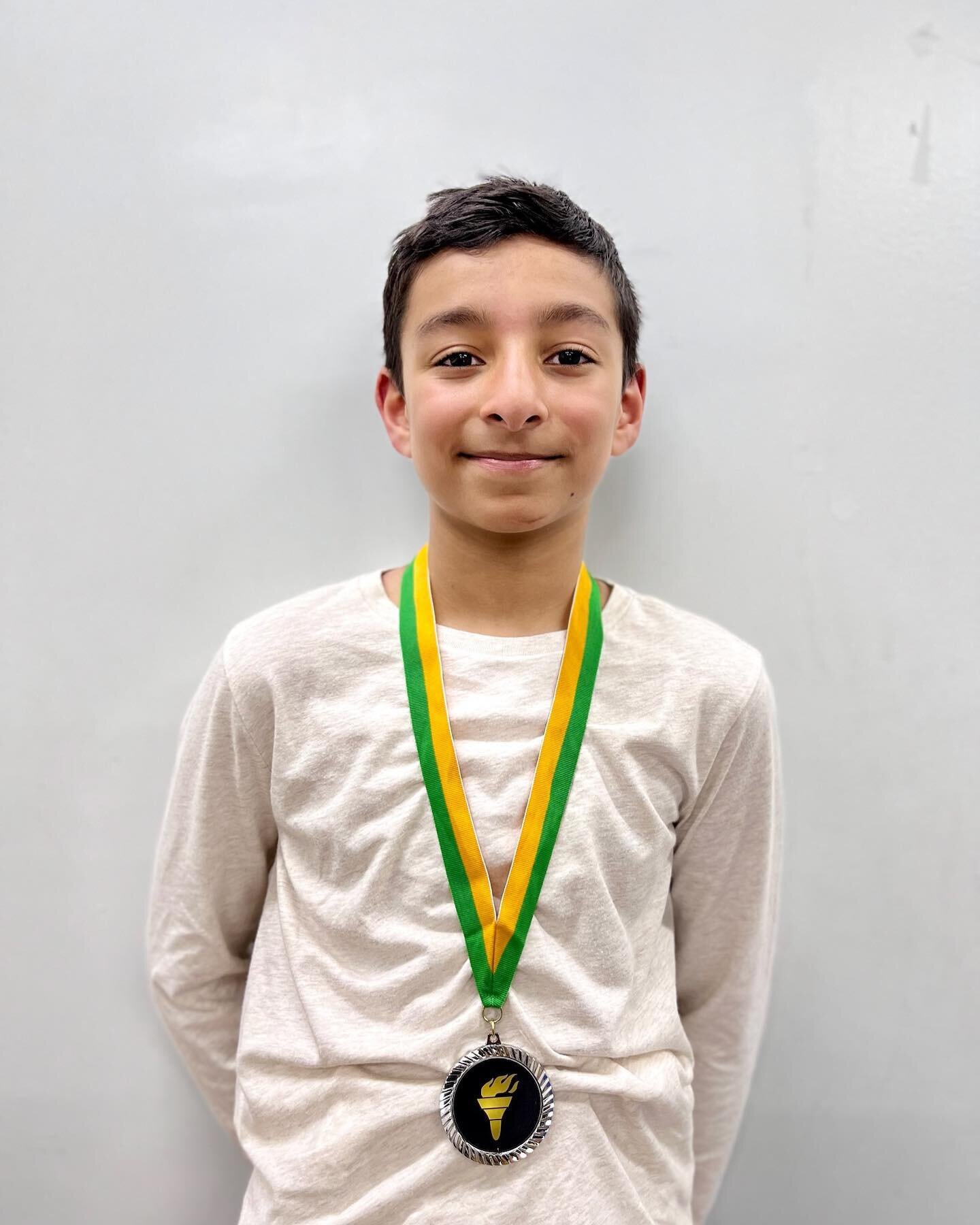 Congrats to Vin for his silver medal 🥈 in the Y10 event at the 2nd Annual Spector Cup!! 👏👏