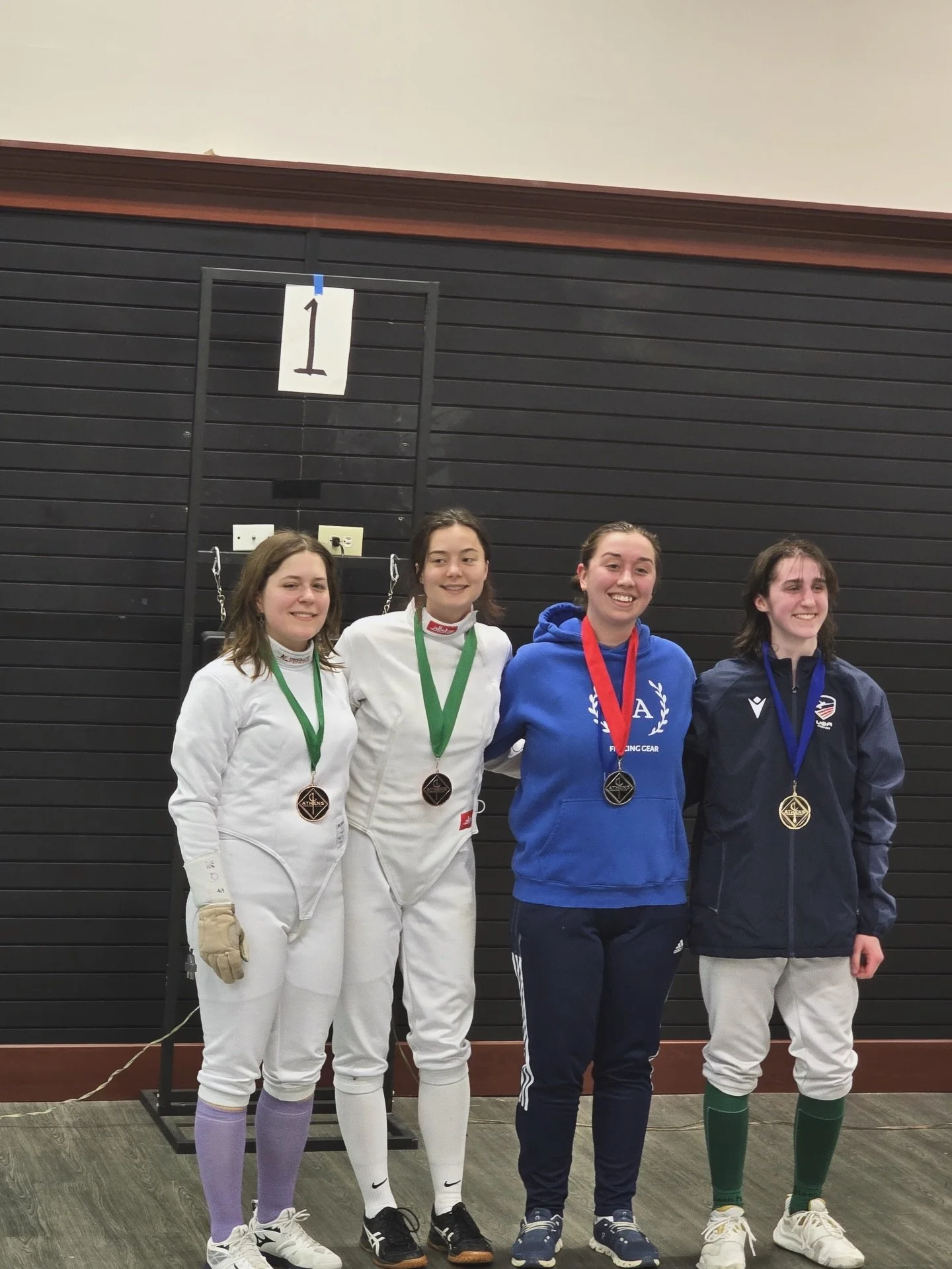 🥈🏆Huge congratulations to Elya Courtney for a 2nd Place finish in Senior Women&rsquo;s Epee at the Athens Fencing Tournament!
Seeing you back in action we couldn&rsquo;t be more proud of the work you&rsquo;ve put in to get here.
Welcome back to the