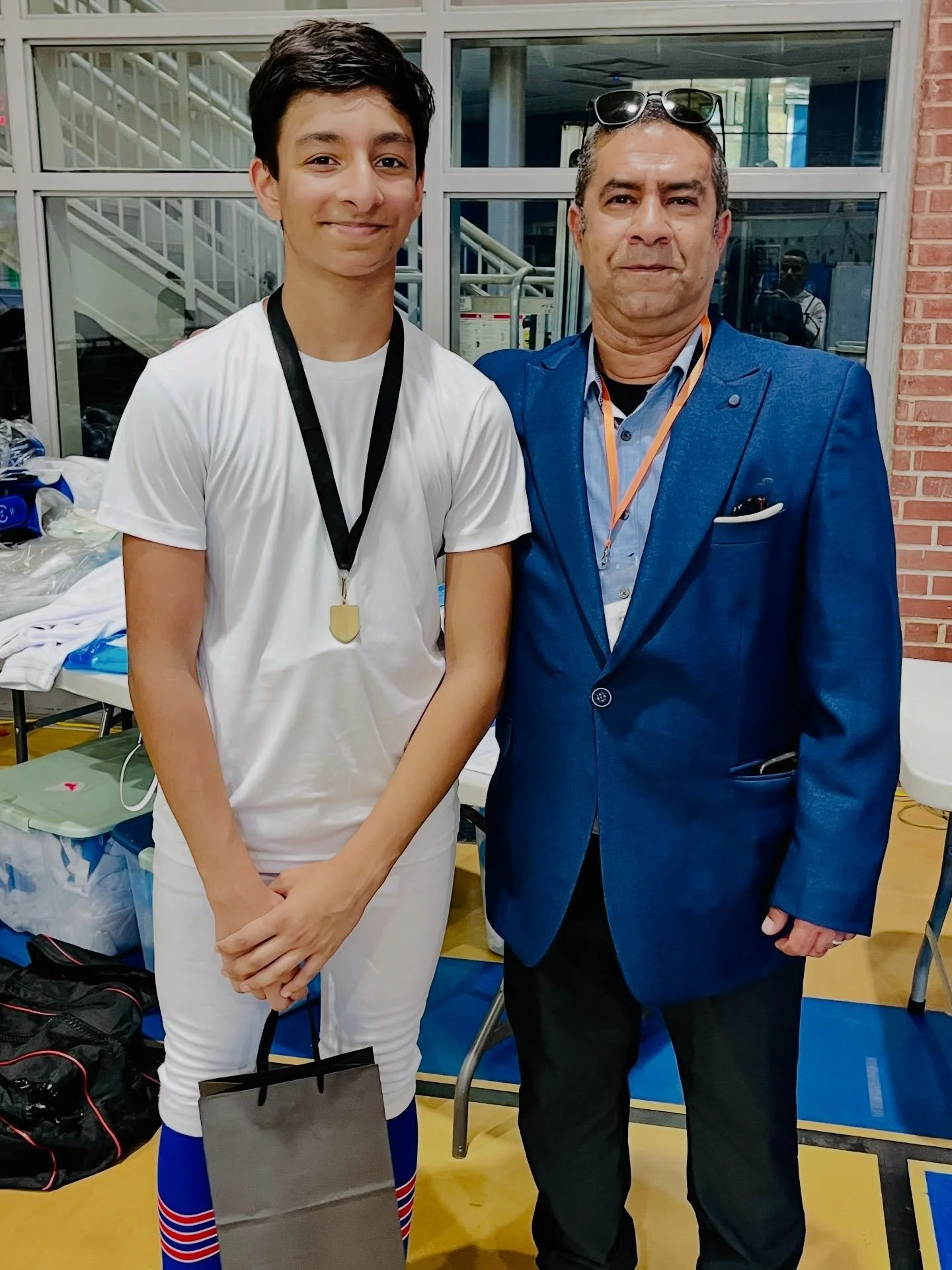 Victory at the SCAD tournament! 🥇
Vin Nemi takes the top spot in div 3 and earned his E26 rating, securing 1st place with an undefeated record. To walk away without dropping a single bout speaks volumes about his focus and the hard work put in on th