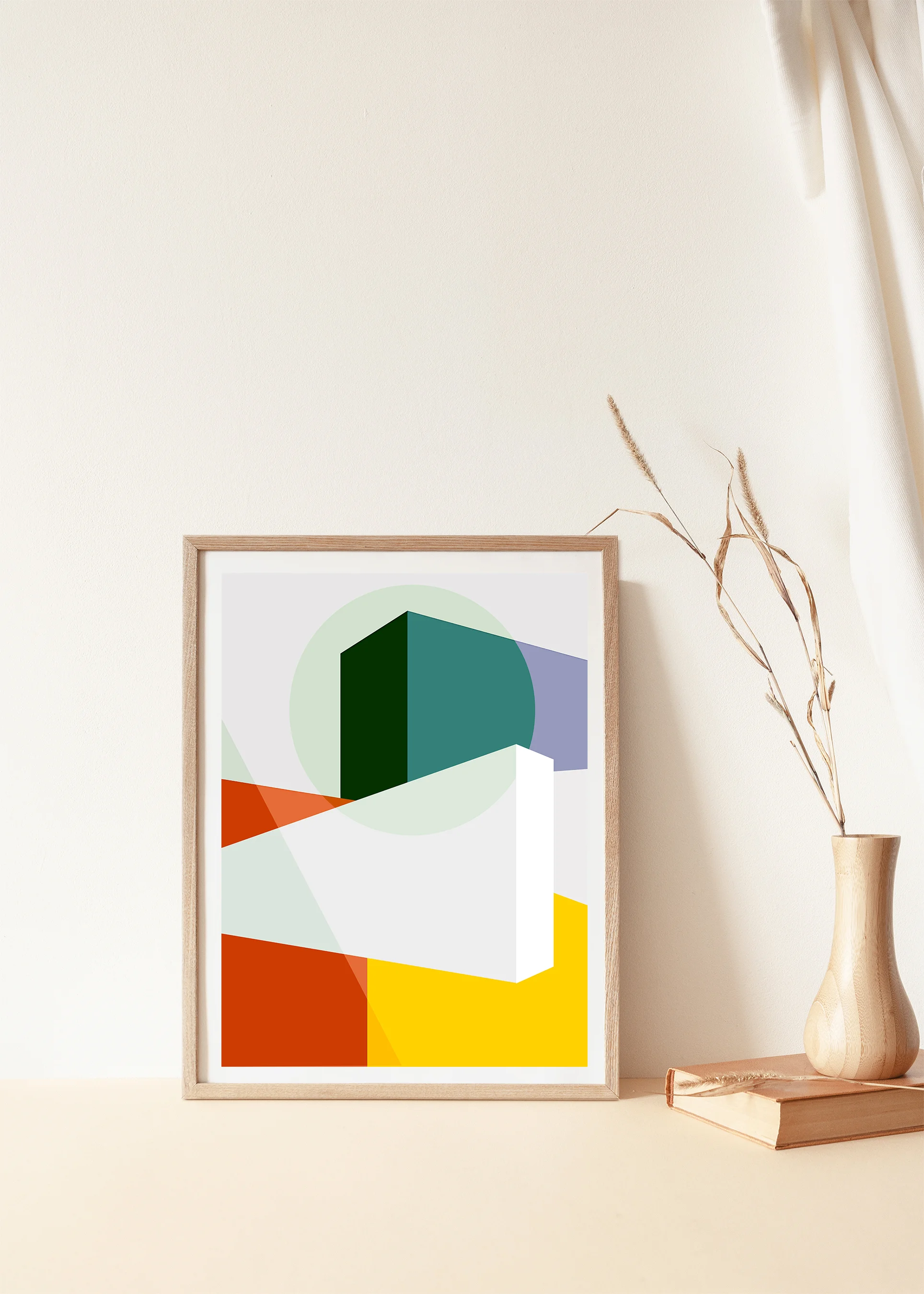 3D Abstract Print Frame Wood.jpg