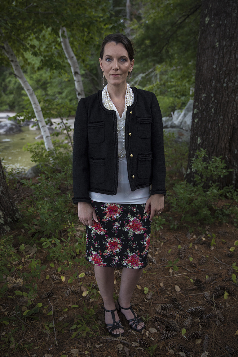 Tricia Grant-Gregoire was trafficked when she was 15 years and had a one-year old child while living in Lewiston, Maine. Her two traffickers threatened to have her child taken away by social services if she revealed what they were doing with her. She is now an anti-trafficking advocate in Lewiston, Maine. August 26, 2017.
