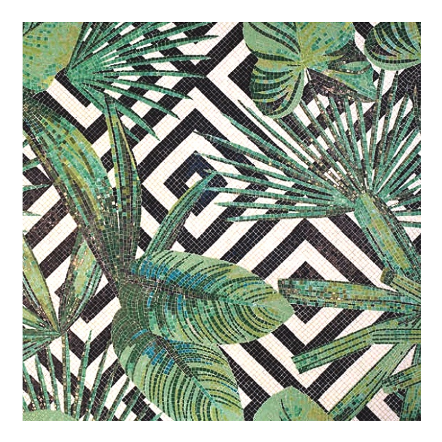TREND: JINGLE Glass Mosaic that can be customized with the colors of your choice