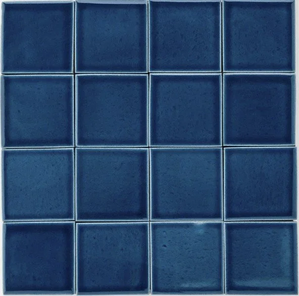 blue artisan tile