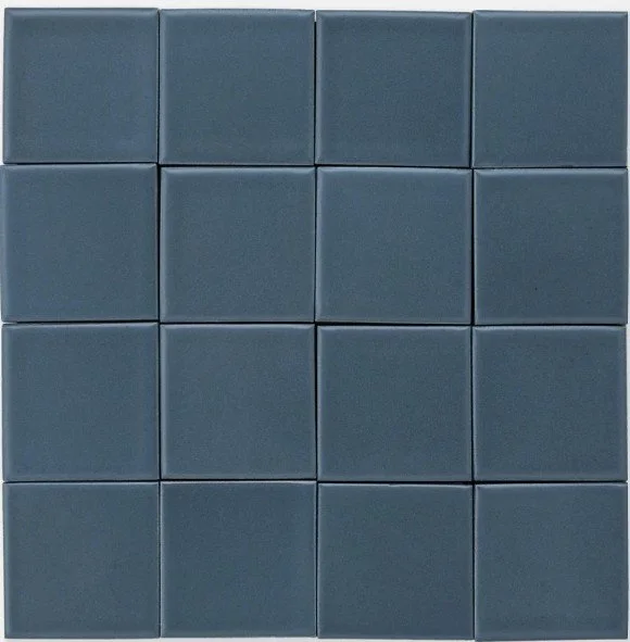 dark blue artisan tile