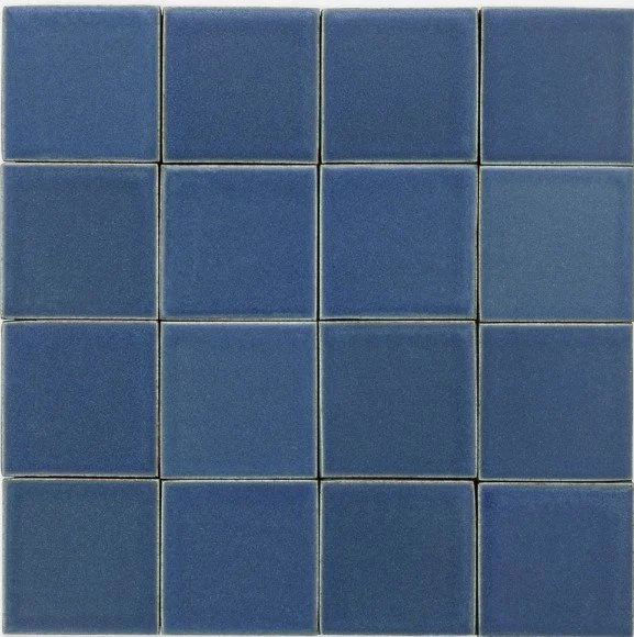 dark blue artisan tile
