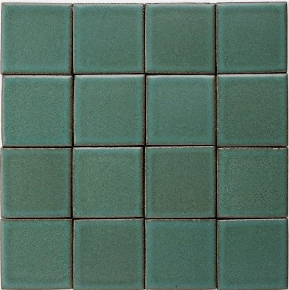 green artisan tile
