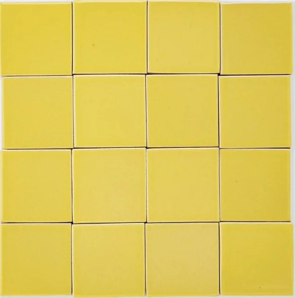 yellow artisan tile
