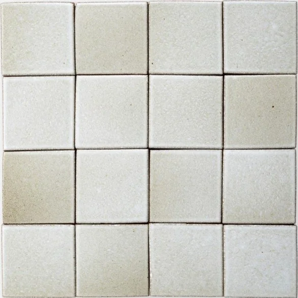 off white handmade tile