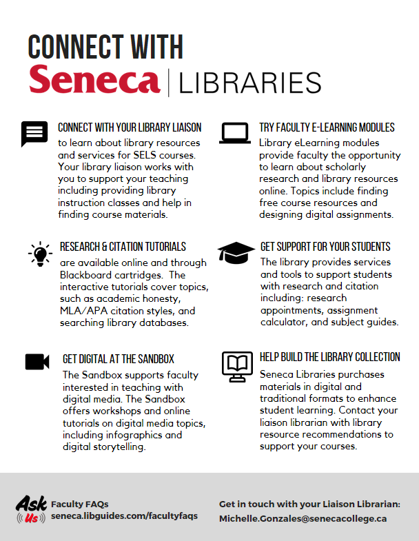 Faculty Information Sheet