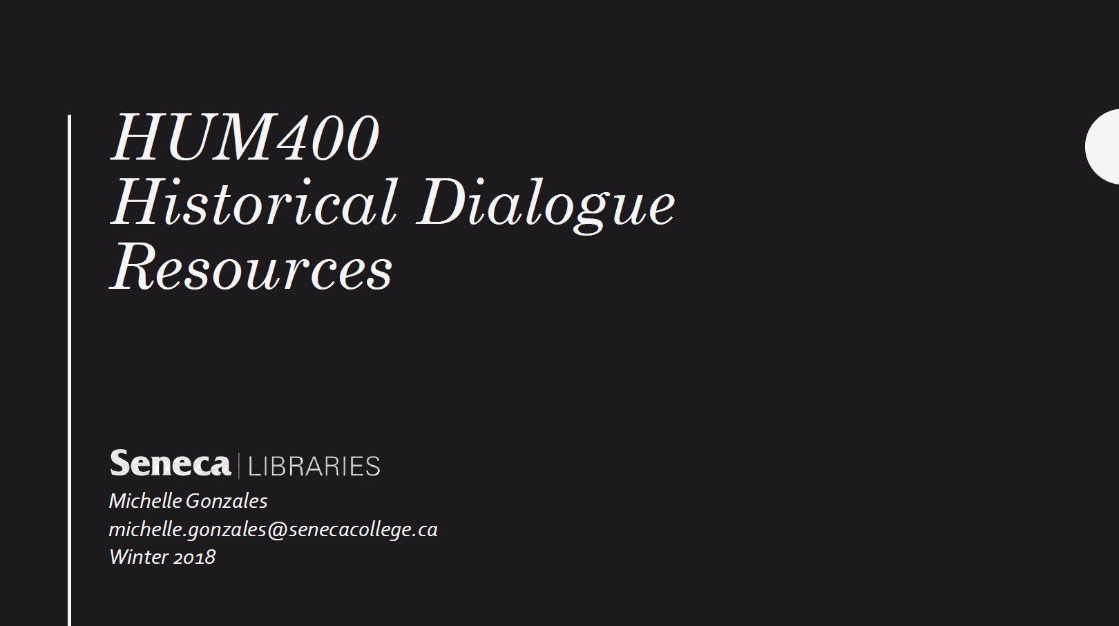 Historical Dialogue Research