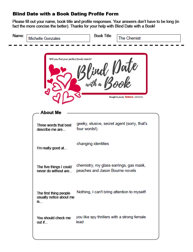 Blind Date with a Book