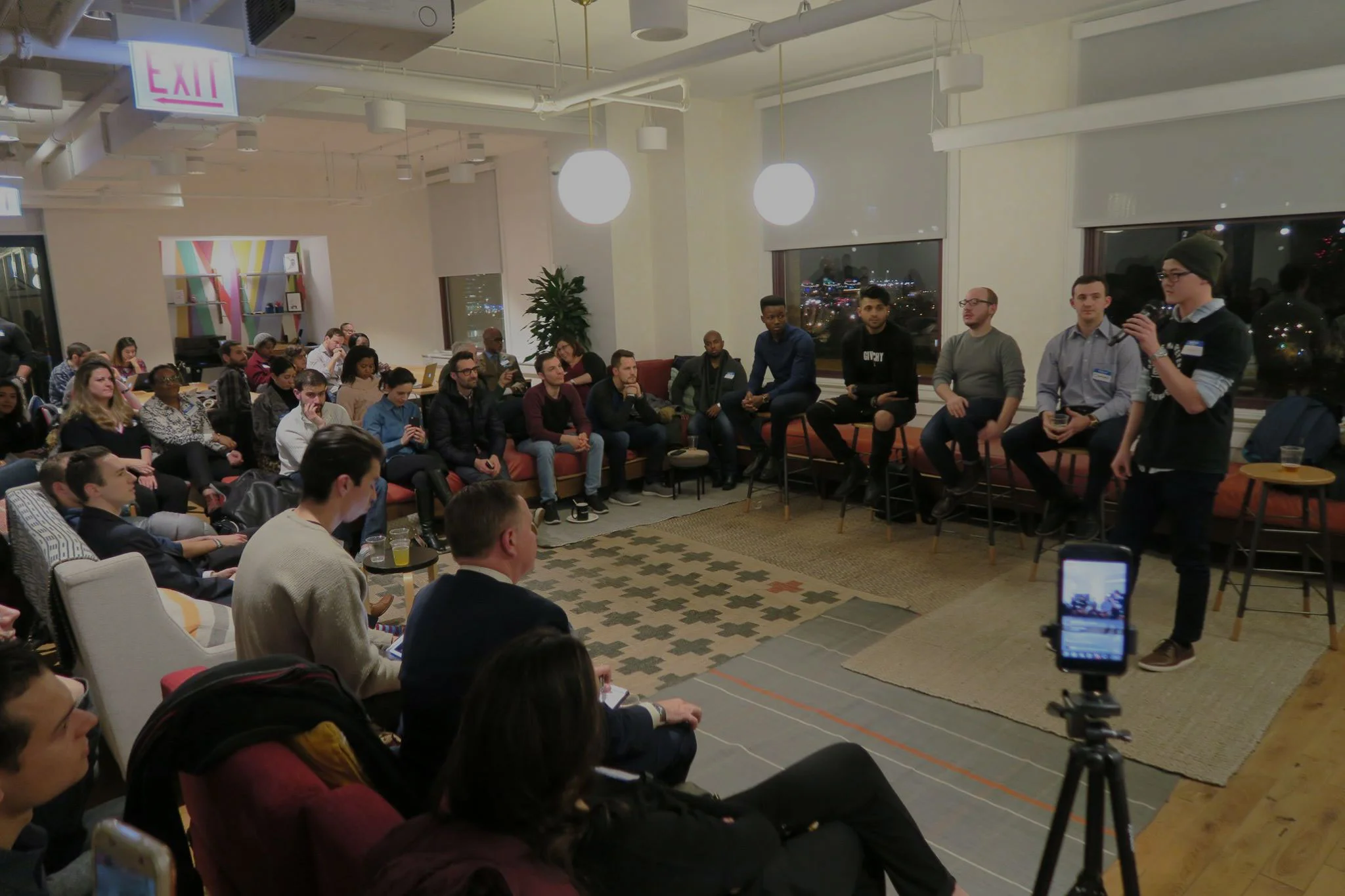 Hosting and speaking at a Badass Marketers & Founder event in Chicago