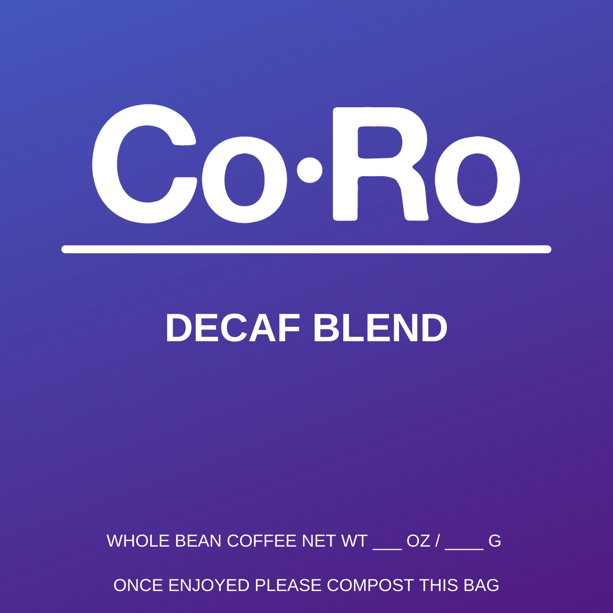 CoRo Coffee — CoRo Coffee Room