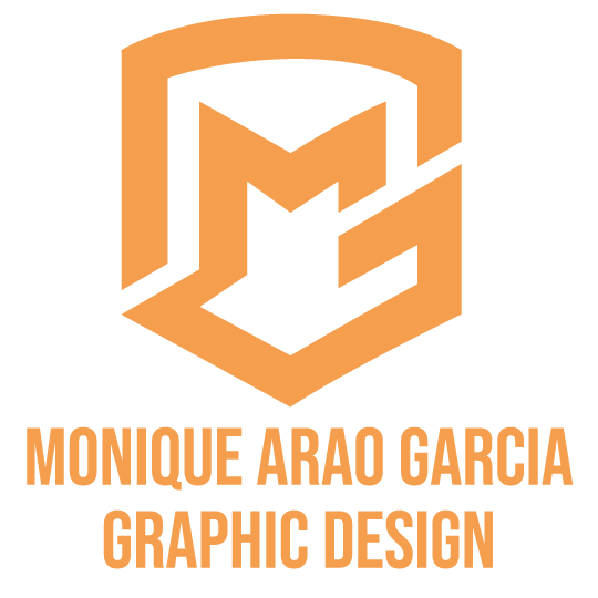 Monique Arao Garcia Graphic Design Logo (Square)