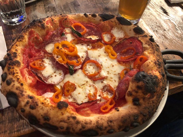 Pizza Pizza Pie at the Parlor in Dobbs Ferry