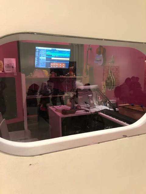Peeking into the Sound Booth
