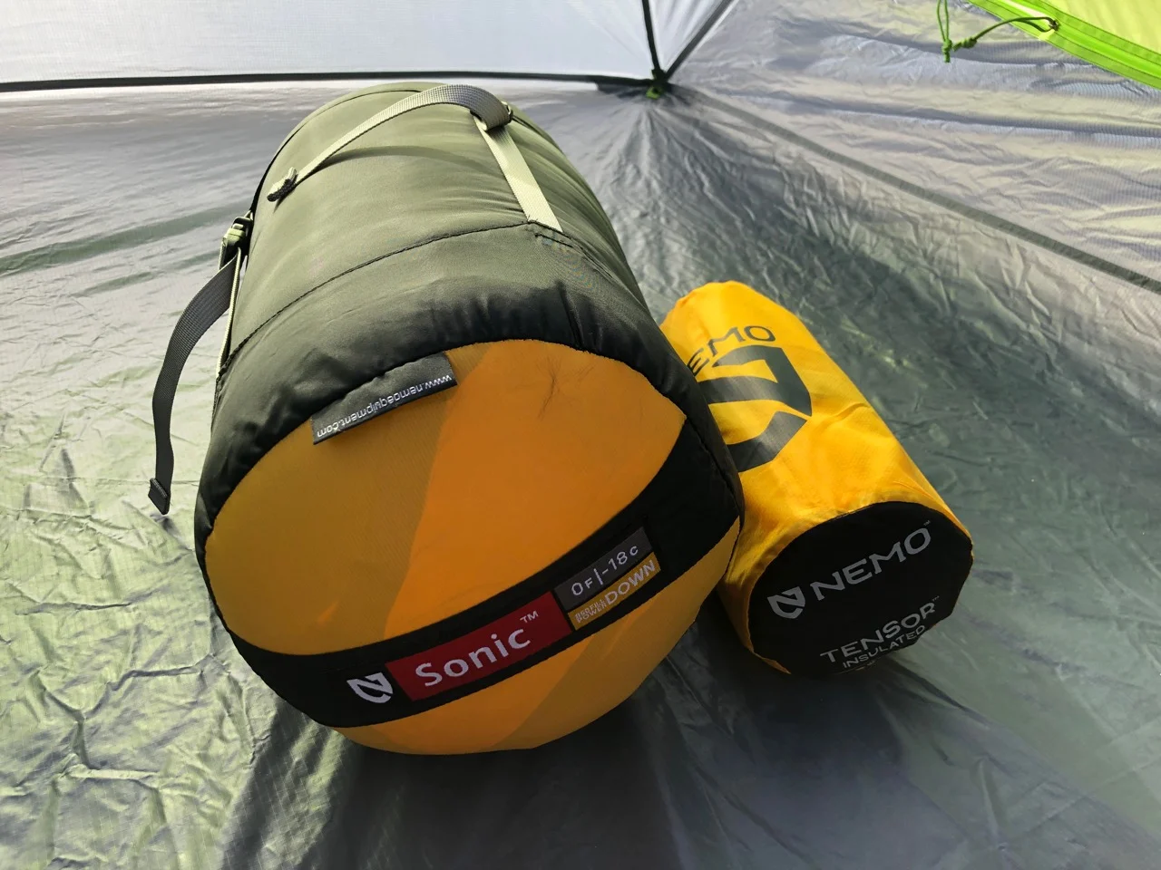 nemo ultralight sleeping bag