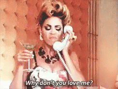 See, even Beyoncé feels unlovable sometimes.