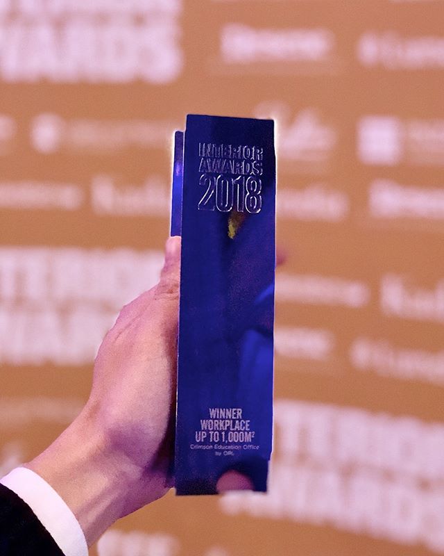 Thanks for a great night @interiormagazinenz at the Interior Awards. Congrats to all the other winners and finalists and another big thanks to collaborator @lord_biran! -
#crimsoneducation #interiorawards