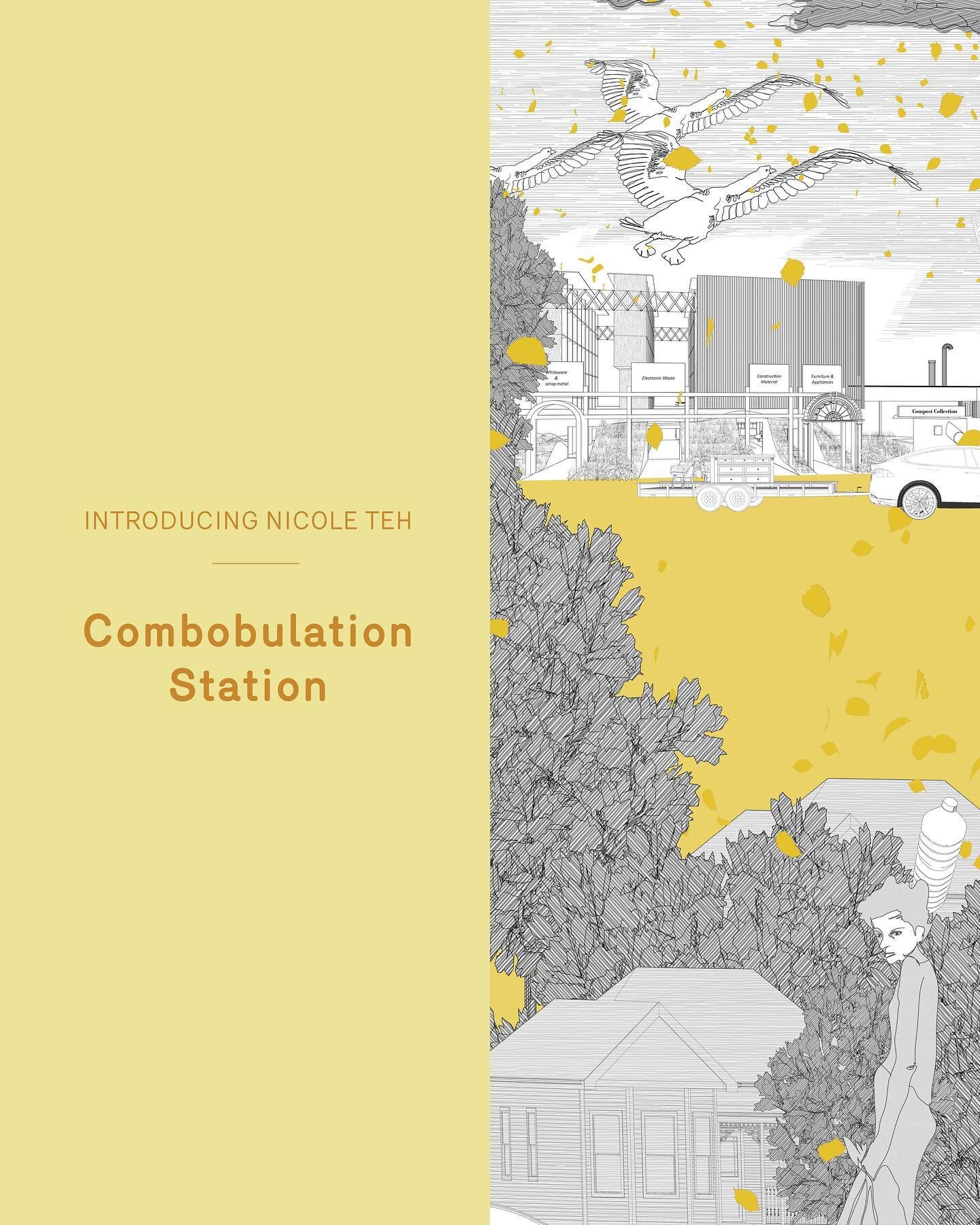 Introducing Nicole Teh.
We asked Nicole to share some images from her thesis project Combobulation Station: Uncanny Architecture for Uncommon Objects.

Combobulation Station emerged from a reaction to the feelings of discombobulation and dysphoria ab