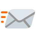 Email w carrot orange send marks 120.png