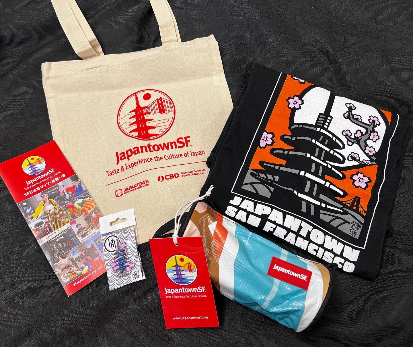 @japantowncbd is in Tokyo as part of the SF Travel Asia Mission: Tokyo. Huge appreciation to the Japantown Merchants Association for allowing our Executive Director @gracesf61 attend and represent @sf_japantown 

Showing here the goodie bag that will