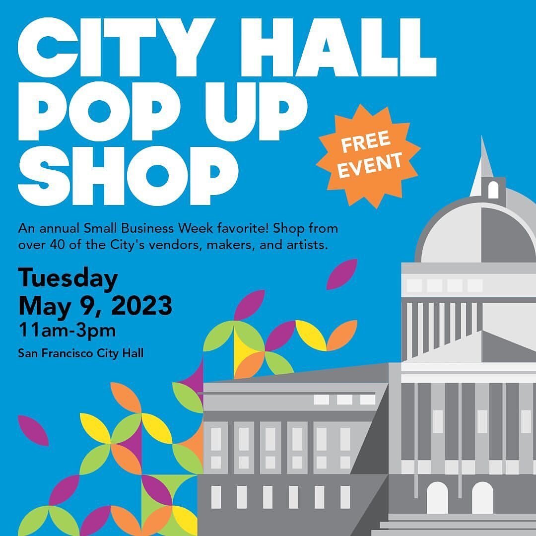 @sf_japantown Small Business Week is Here and the Heart of Jtown Pop Up Shop artists @_kuma_ink_ @nate1design @higaart.ig will be participating at the City Hall Pop Up Shop TOMORROW!!

Come on by support the many vendors, our Japantown community arti