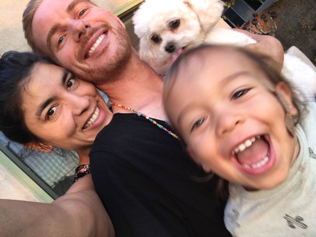 Cassandra, Ezi and Cielo have been surrounding me with love and light (Photo: Cassandra M. Montoya)