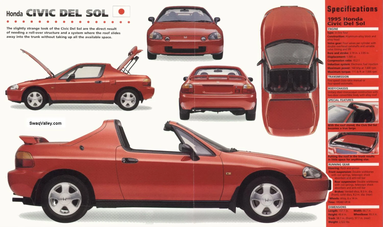 95' Honda Del Sol Overview