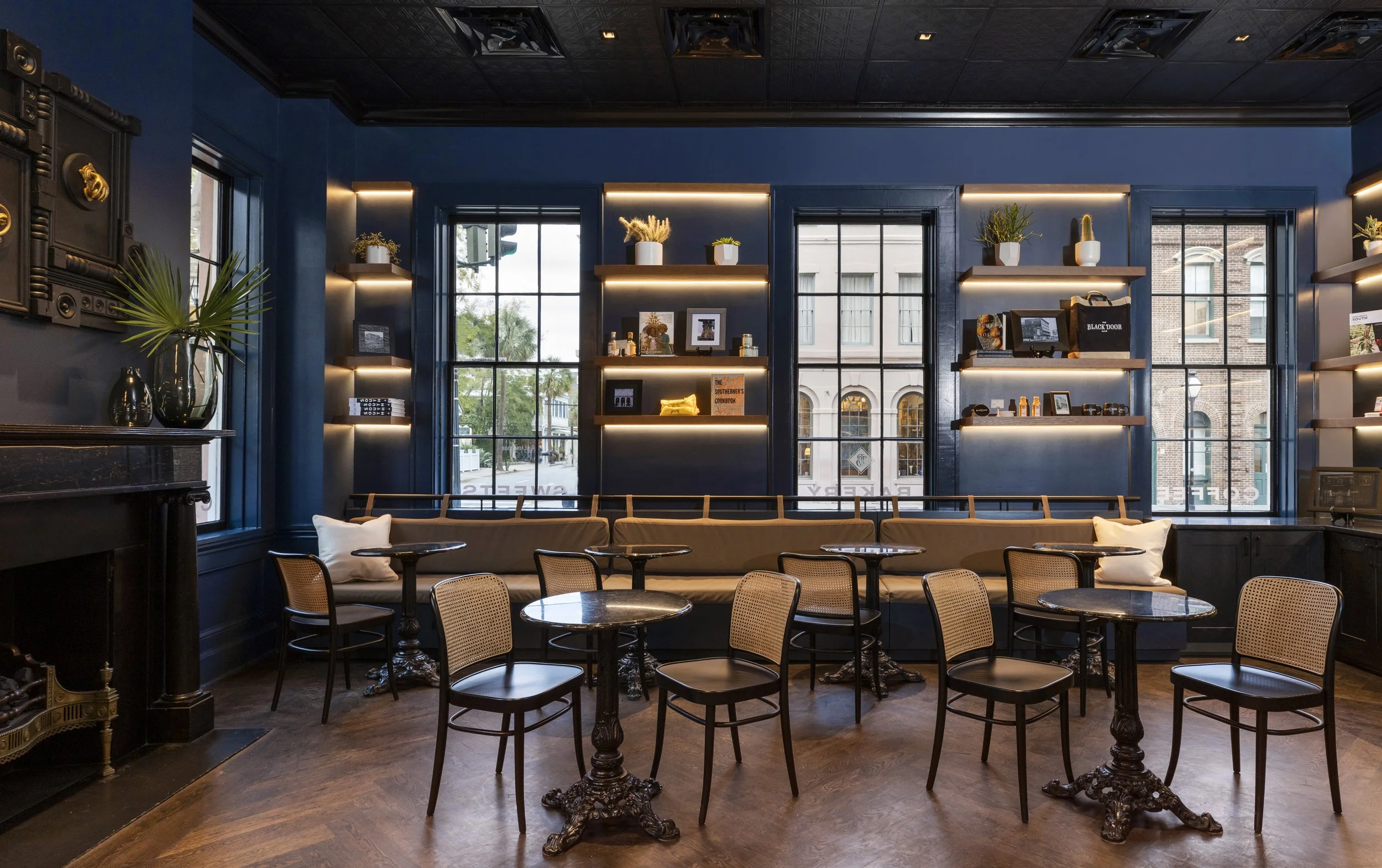 The Black Door Café