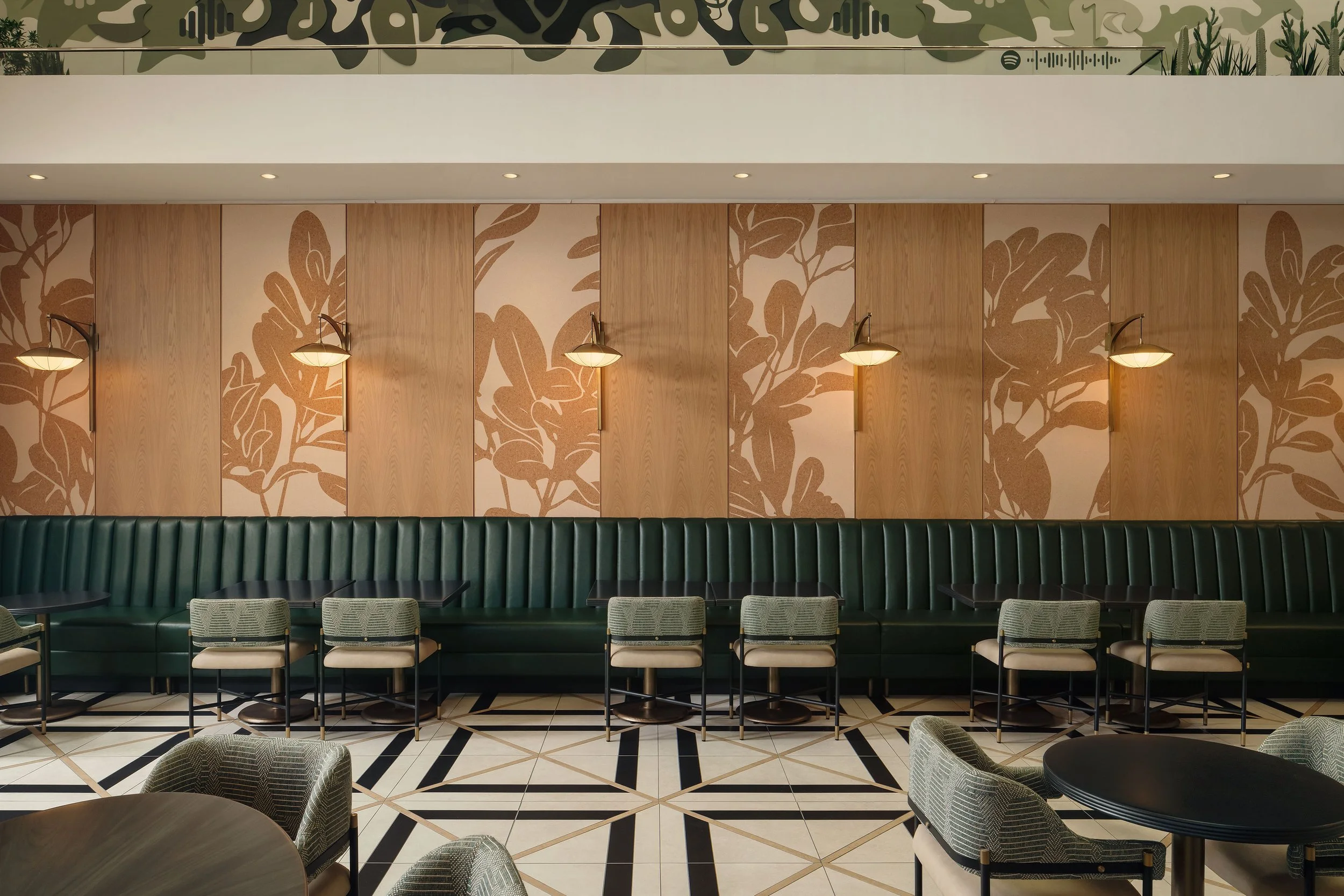 7-Atrium Lobby, Cork Panels Acoustical Art Mural.jpg