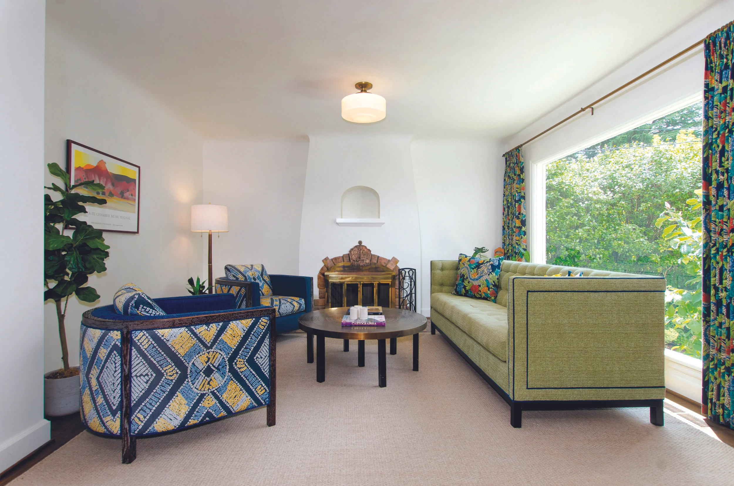 Quality contemporary design finishes intermingled with historic originals create an easy living home with old world charm.