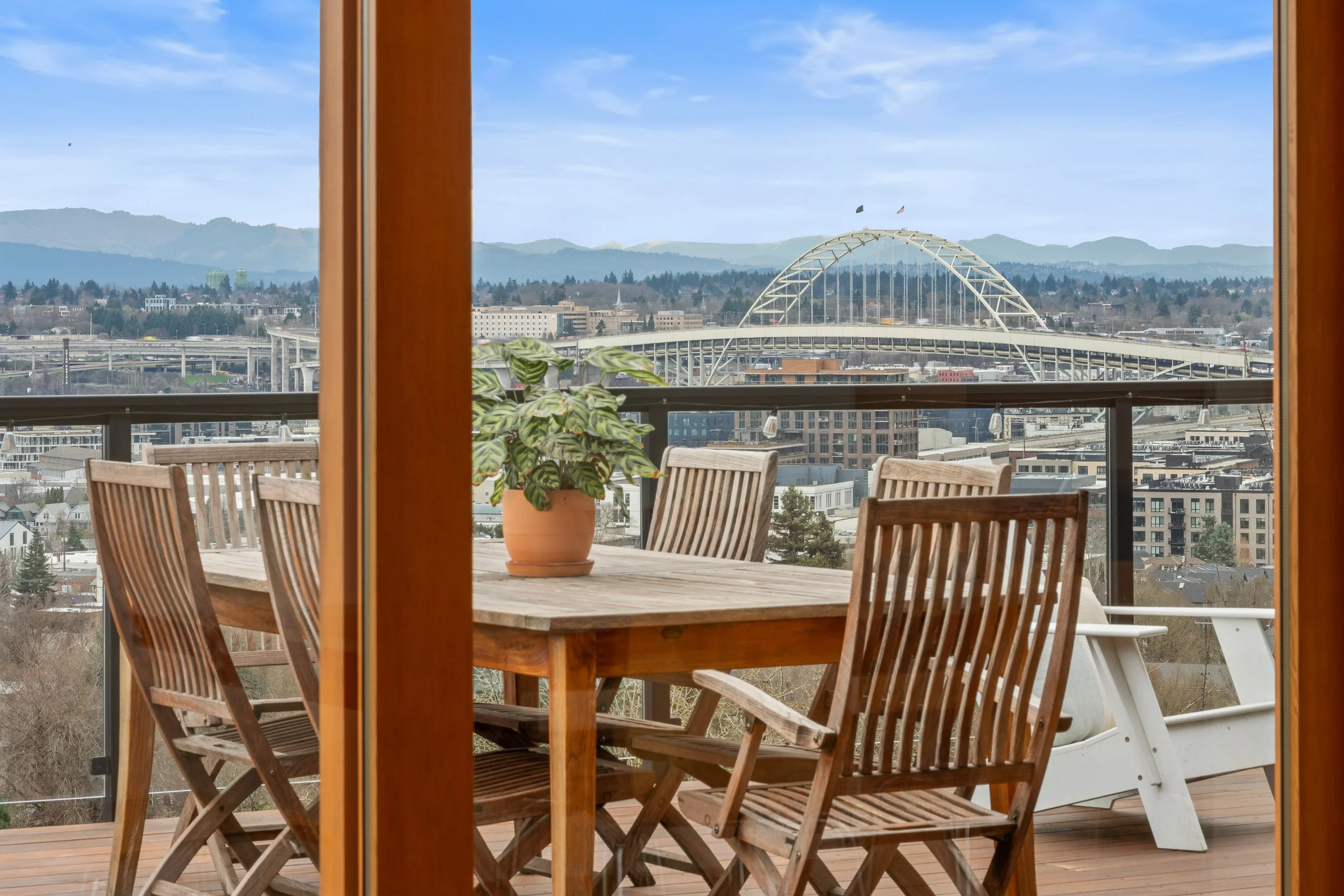  Upstairs, the primary suite is a private retreat in the sky. 