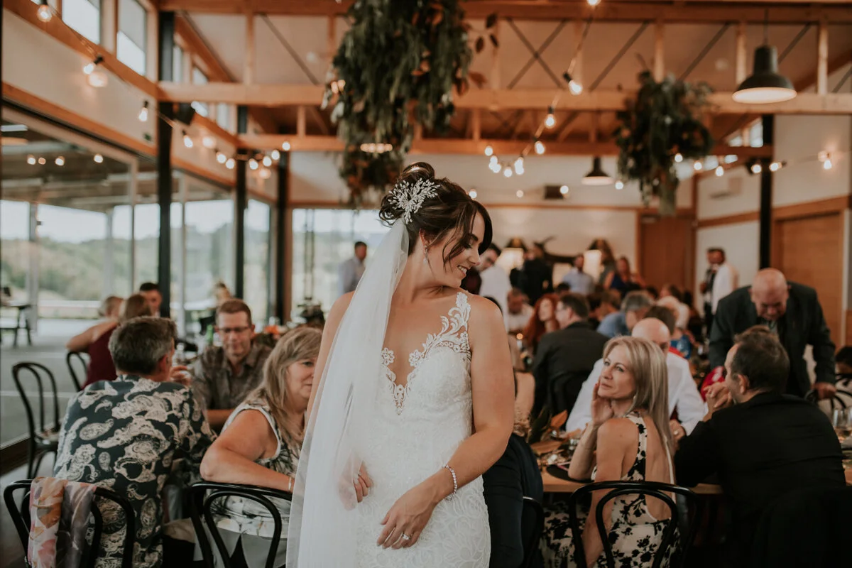 Festoon Lights at Kauri Bay Boomrock