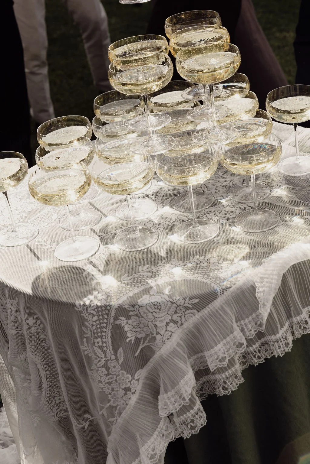 La Maison Wedding Champagne Tower