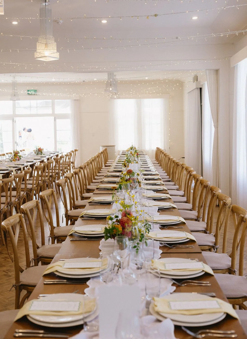 Fairy Lights for Maggie and Devon at the Officers Mess Fort Takapuna