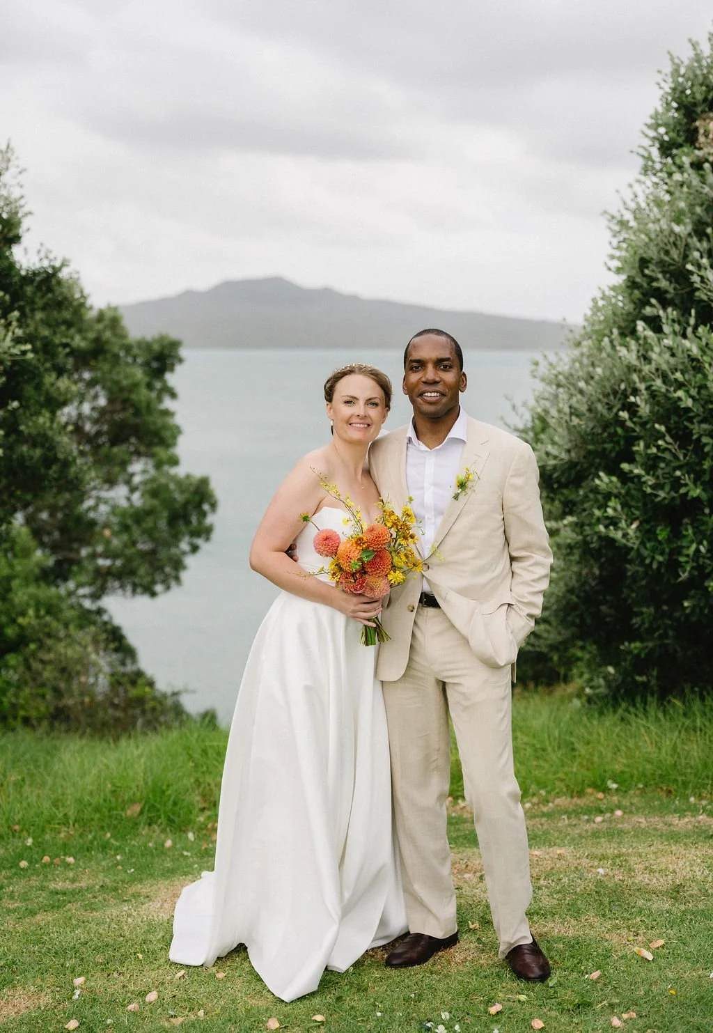 Fairy Lights for Maggie and Devon at the Officers Mess Fort Takapuna