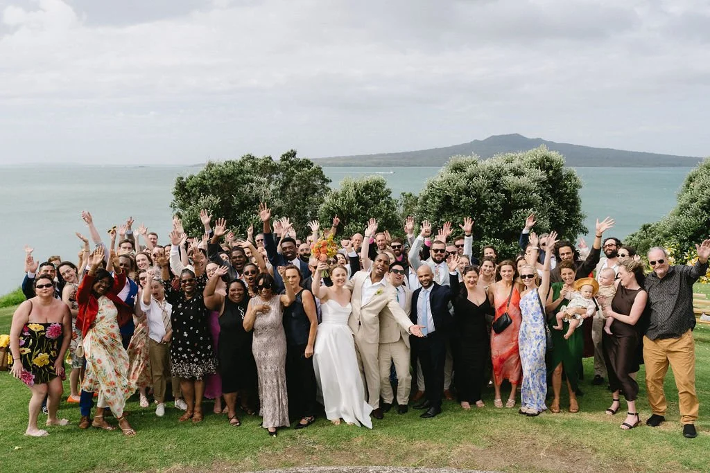 Fairy Lights for Maggie and Devon at the Officers Mess Fort Takapuna