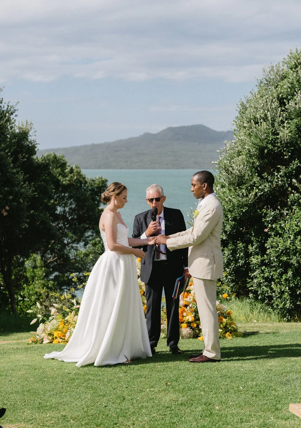 Fairy Lights for Maggie and Devon at the Officers Mess Fort Takapuna