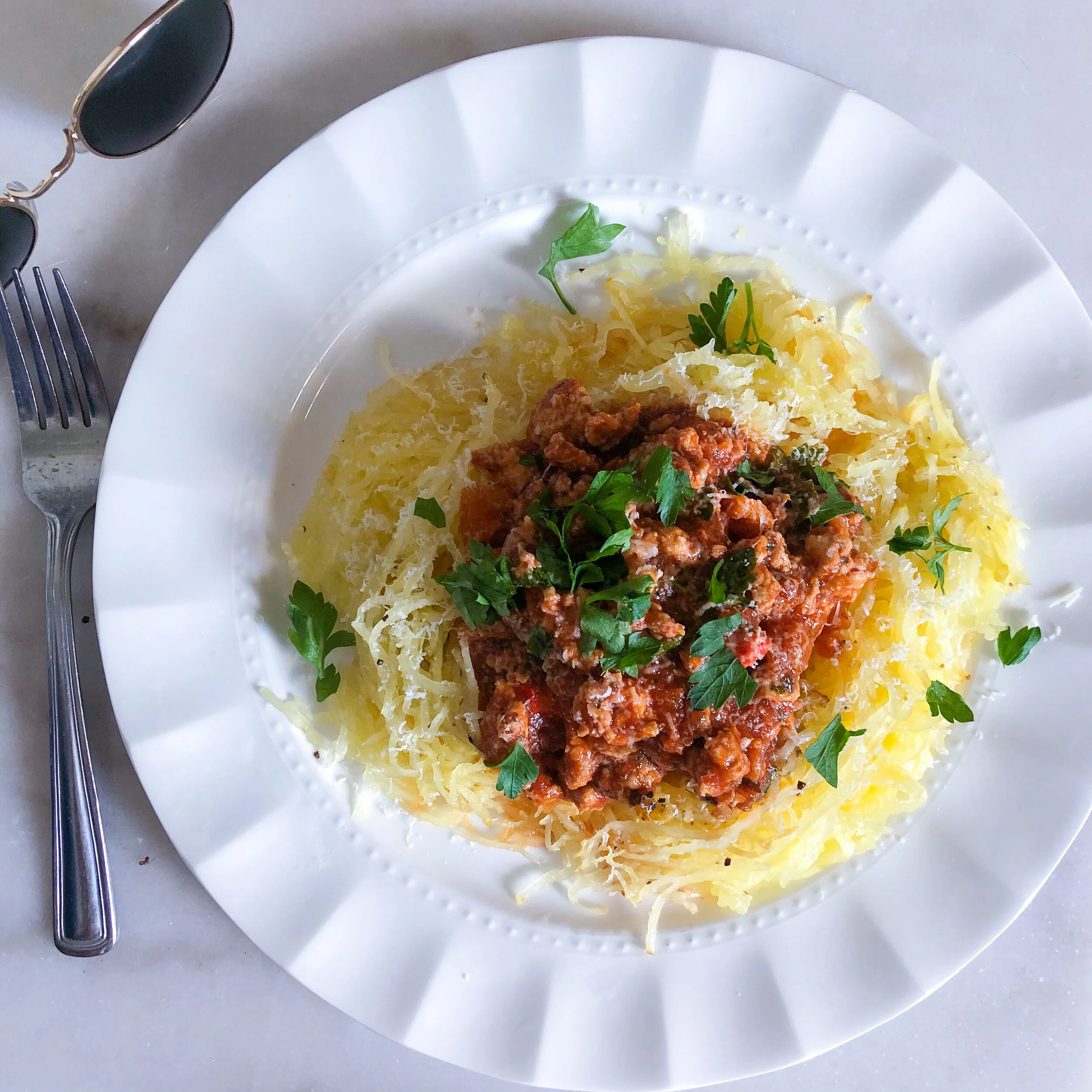 Spaghetti Squash Bolognese — Kat's Good Eats